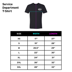 Service Department T-Shirt