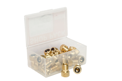 Presta Valve Adapter, Shop Pack, 25pcs