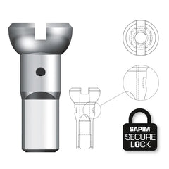 NIPPLE, SAPIM, POLYAX, SECURE LOCK
